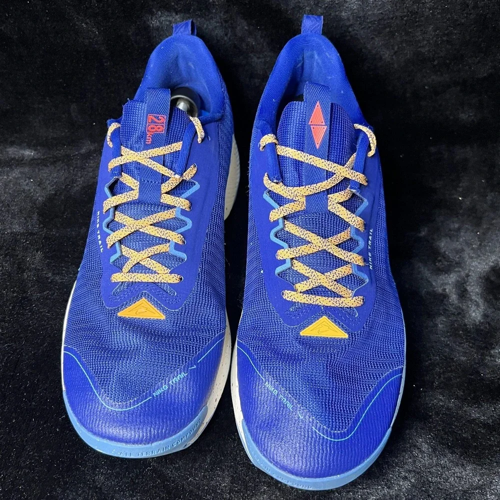 Nike Juniper Trail 3 FQ0904-400 Men 15 Athletic Running Shoes Royal Blue Sneaker
